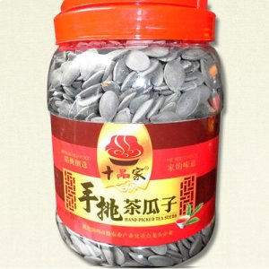 十品佳茶瓜子桶装700克