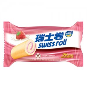 珠穆朗玛瑞士卷单枚装草莓味