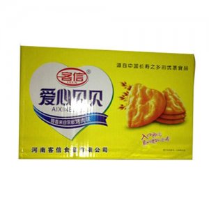 客信爱心贝贝休闲膨化食品
