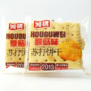 鸿祺猴菇味苏打饼干