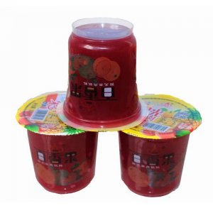 仰天岗杯装百香果汁