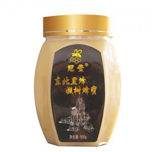 冠鳌东北黑蜂椴树蜂蜜500g