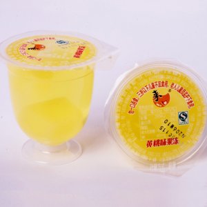 来一口酒杯黄桃味果冻60克