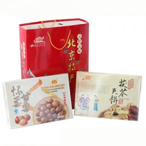 好亿家怀柔甘栗、茯苓夹饼