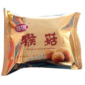 客信猴菇饼干休闲小点称重