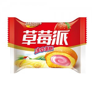 珠穆朗玛草莓派注心蛋糕