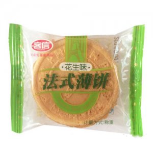 客信法式薄饼花生味