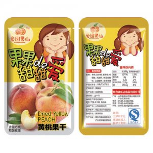 爱园果仙果果de甜甜爱黄桃果干