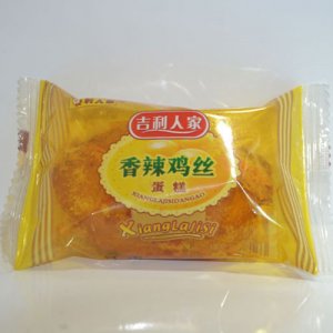 吉利人家香辣鸡丝蛋糕