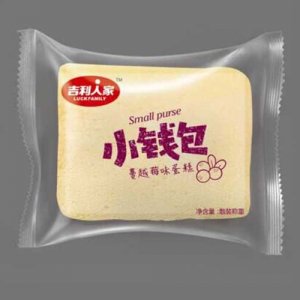吉利人家小钱包蔓越莓味蛋糕