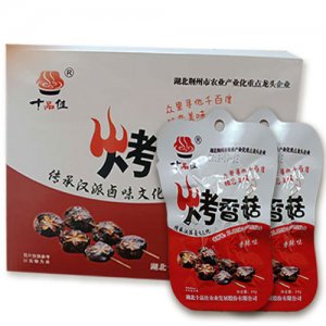 十品佳烤香菇（香辣味）24g