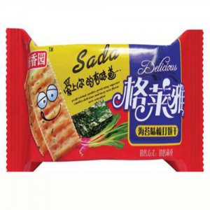 雅香园海苔味梳打饼干