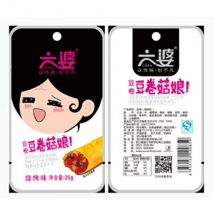 六婆豆卷菇娘烧烤味(1元装)