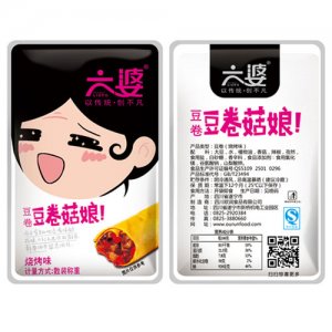 六婆豆卷菇娘烧烤味散装