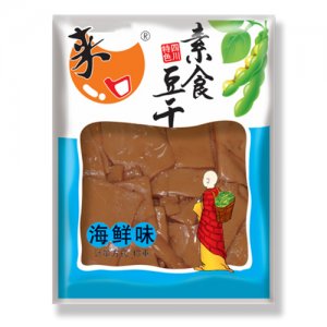 来一口素食豆干海鲜味