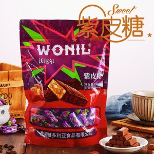 舌尖爱沃尼尔紫皮糖袋装【500g】