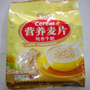 王氏营养麦片纯香牛奶