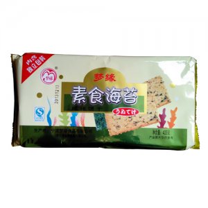 梦缘素食海苔饼干400g