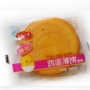 吉利人家鸡蛋薄饼蛋糕