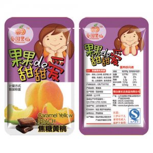 爱园果仙果果de甜甜爱焦糖黄桃