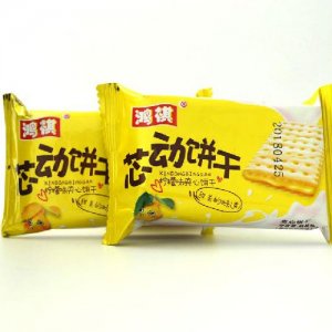 鸿祺芯动饼干（柠檬味夹心饼干）