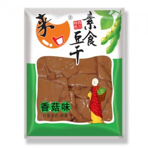 来一口素食豆干香菇味