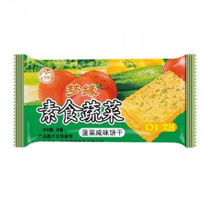 梦缘素食蔬菜-菠菜咸味饼干