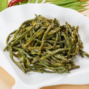 辣怪鸭豆角干