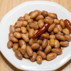 辣怪鸭花生米