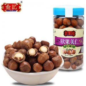 俞记开口榛子320g
