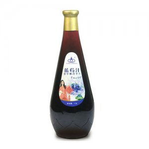 仰天岗蓝莓汁莲花瓶装