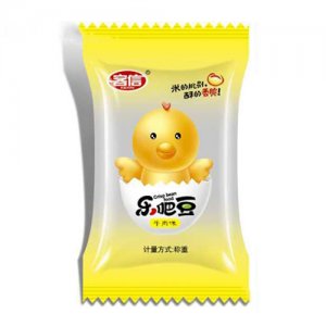 客信乐吧豆牛肉味称重