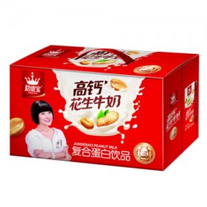 君德宝高钙花生牛奶饮品250mlX20盒