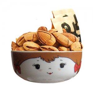 送福麻雀手剥巴旦木