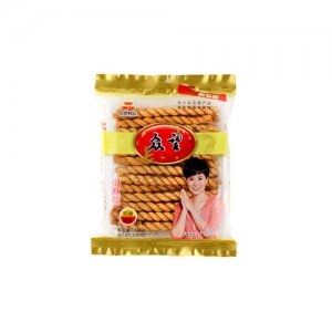 众望麻花奶油甜味100g