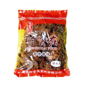 珍食在猪肉肉片
