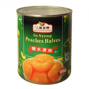 地豪糖水黄桃820g