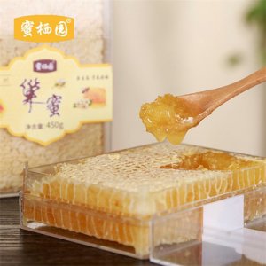 蜜栖园蜂巢蜜450g