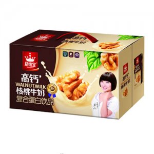 君德宝高钙核桃牛奶蛋白饮品250mlX24盒
