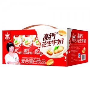君德宝高钙花生牛奶饮品250mlX10盒