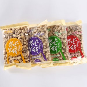 长领四种口味花生果500g