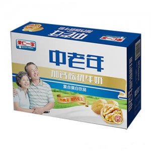 果仁一家中老年扁箱侧开箱图