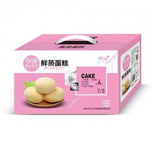 港巴鲜蒸蛋糕箱装