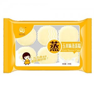 万力奇蒸蛋糕玉米味190g