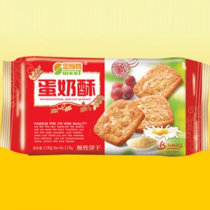 思维特蛋奶酥118克饼干