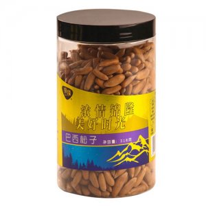 锦隆巴西松子罐装318克