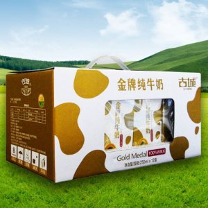 古城金牌纯牛奶