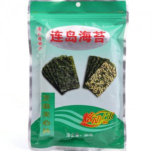 连岛芝麻夹心海苔36克袋装