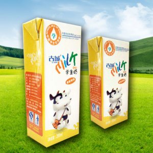 古城学生奶麦香核桃奶