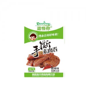 逗怪你手撕素肉卷碳烤味